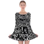 Panic ! At The Disco Lyric Quotes Long Sleeve Skater Dress