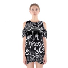 Shoulder Cutout One Piece Dress 