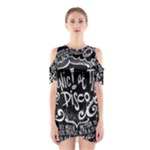Panic ! At The Disco Lyric Quotes Women s Cutout Shoulder One Piece
