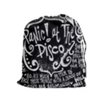 Panic ! At The Disco Lyric Quotes Drawstring Pouch (XL)