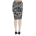 Midi Wrap Pencil Skirt 