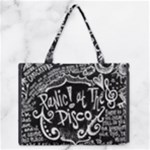 Panic ! At The Disco Lyric Quotes Medium Zipper Tote Bag