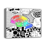 Panic ! At The Disco Deluxe Canvas 14  x 11  (Stretched)
