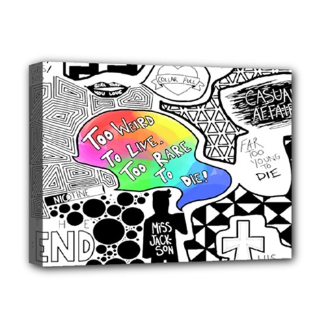 Panic ! At The Disco Deluxe Canvas 16  x 12  (Stretched)  from ArtsNow.com