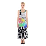 Panic ! At The Disco Sleeveless Maxi Dress