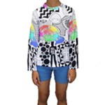 Panic ! At The Disco Kid s Long Sleeve Swimwear