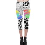 Panic ! At The Disco Capri Leggings 
