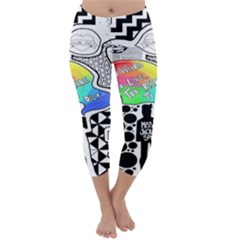 Capri Winter Leggings Front Capri Winter Leggings Front