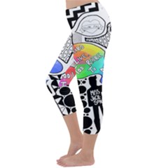 Capri Winter Leggings Back Capri Winter Leggings Back