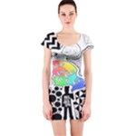 Panic ! At The Disco Short Sleeve Bodycon Dress