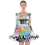 Panic ! At The Disco Long Sleeve Skater Dress