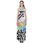 Panic ! At The Disco Empire Waist Maxi Dress