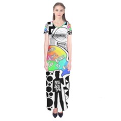 Short Sleeve Maxi Dress 
