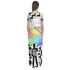 Short Sleeve Maxi Dress 