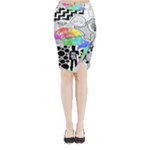 Panic ! At The Disco Midi Wrap Pencil Skirt