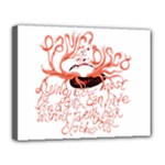 Panic At The Disco   Lying Is The Most Fun A Girl Have Without Taking Her Clothes Canvas 14  x 11  (Stretched)