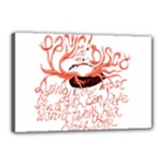 Panic At The Disco   Lying Is The Most Fun A Girl Have Without Taking Her Clothes Canvas 18  x 12  (Stretched)