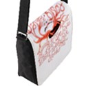 Flap Closure Messenger Bag (L) 