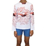 Panic At The Disco   Lying Is The Most Fun A Girl Have Without Taking Her Clothes Kid s Long Sleeve Swimwear