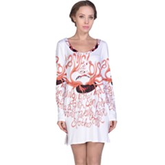 Long Sleeve Nightdress 