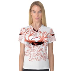 V-Neck Sport Mesh T-Shirt 