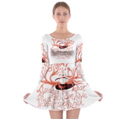 Long Sleeve Skater Dress 