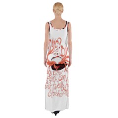Thigh Split Maxi Dress 