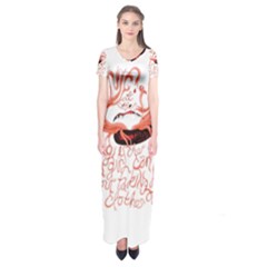 Short Sleeve Maxi Dress 