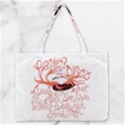 Zipper Medium Tote Bag Front
