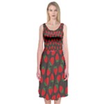 Image Midi Sleeveless Dress