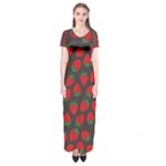 Image Short Sleeve Maxi Dress