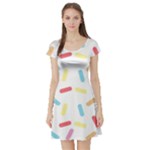 Image Short Sleeve Skater Dress