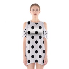 Shoulder Cutout One Piece Dress 