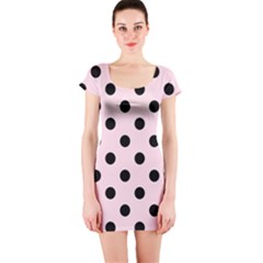 Short Sleeve Bodycon Dress Front