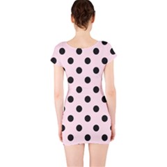 Short Sleeve Bodycon Dress Back
