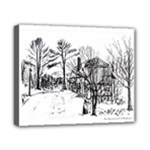 AH00293-1 Barn Near Corning By Ave Hurley Canvas 10  x 8  (Stretched)
