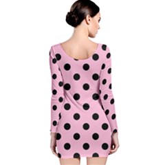 Long Sleeve Velvet Bodycon Dress 
