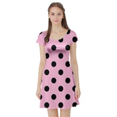 Short Sleeve Skater Dress Front