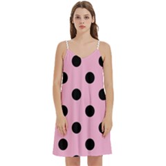 Mini Camis Dress With Pockets 