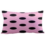Polka Dots - Black on Cotton Candy Pink Samsung Note 4 Hardshell Back Case