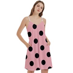 Mini Camis Dress With Pockets 