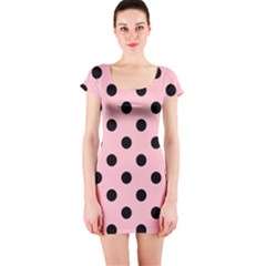 Short Sleeve Bodycon Dress Front