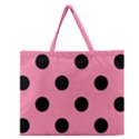 Zipper Large Tote Bag 