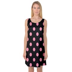 Sleeveless Satin Nightdress 