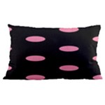 Polka Dots - Flamingo Pink on Black Samsung Galaxy Note 4 Case (Black)