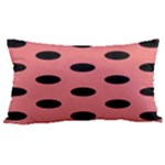 Polka Dots - Black on Coral Pink Samsung Note 4 Hardshell Back Case