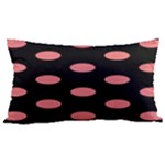 Polka Dots - Coral Pink on Black Samsung Note 4 Hardshell Back Case