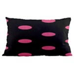 Polka Dots - Dark Pink on Black Samsung Galaxy Note 4 Case (Black)