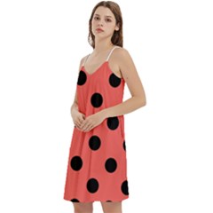 Mini Camis Dress With Pockets 