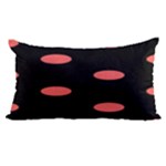 Polka Dots - Pastel Red on Black Samsung Galaxy Note 4 Case (Black)